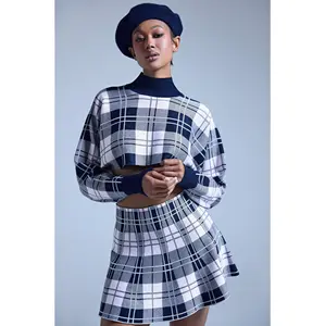 HOME FOR THE HOLIDAYS CROPPED SWEATER