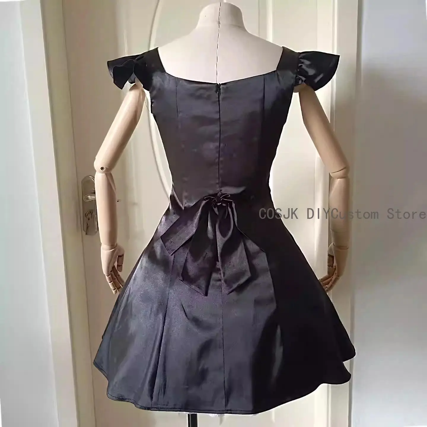 Game Alien Stage Mizi Game Cosplay Costume Anime Balck Dress Halloween Costumes for Women Man Full Dress Party Clothing