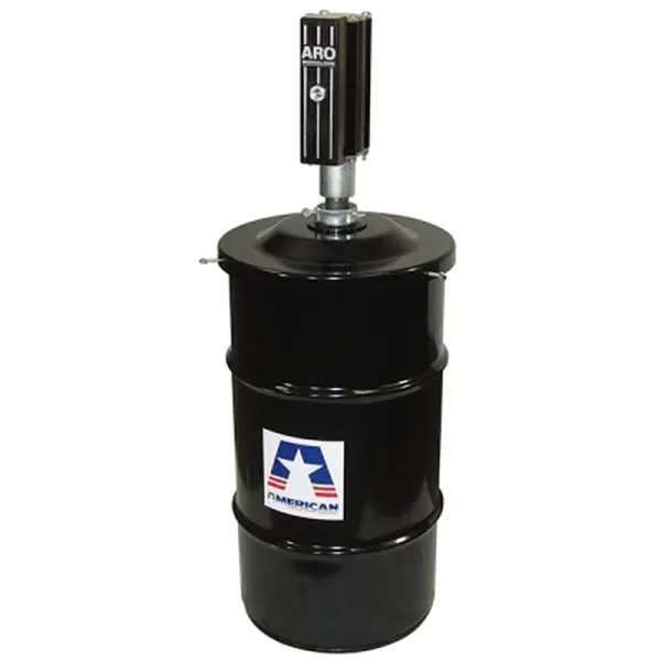 American Lube Equipment Stationary Grease Pump Package for 120-Pound Container LP3002-1