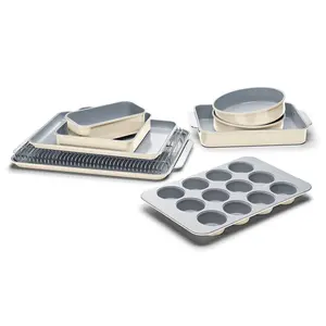 Caraway Home Non-Toxic Ceramic Non-Stick Mega B akeware Set
