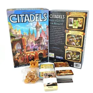 Citadels Revised Edition Board Game, 2-8 Players, 30-60 Minutes, Strategic City Building, Compete for Architect Master Title, Strategy Board Games