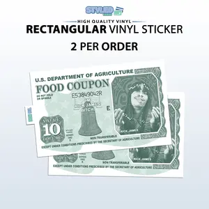 funny rick james food coupon rectangle vinyl sticker funny rick james food coupon rectangle vinyl sticker