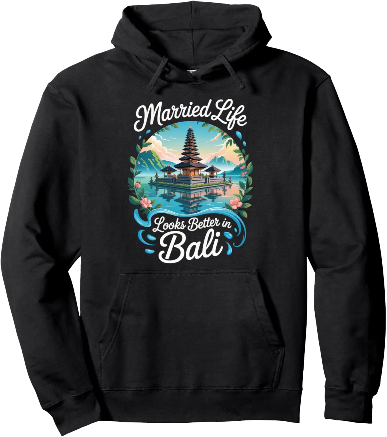 Married Life Balinese Temples Indonesian Bali Indonesia Pullover Hoodie - Jessicajon Shop 47B0FGXLH9FG
