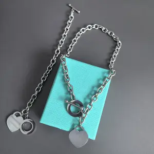 Stylish Pairing Jewelry Set(Bracelet and Necklace), Valentines Special Gift Jewelry - Popular Luxury Bracelet Jewelry TikTokShopCreatorpicks