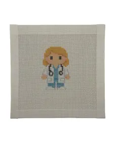 Medical Professional Lizzy Claire Needlepoint Canvas
