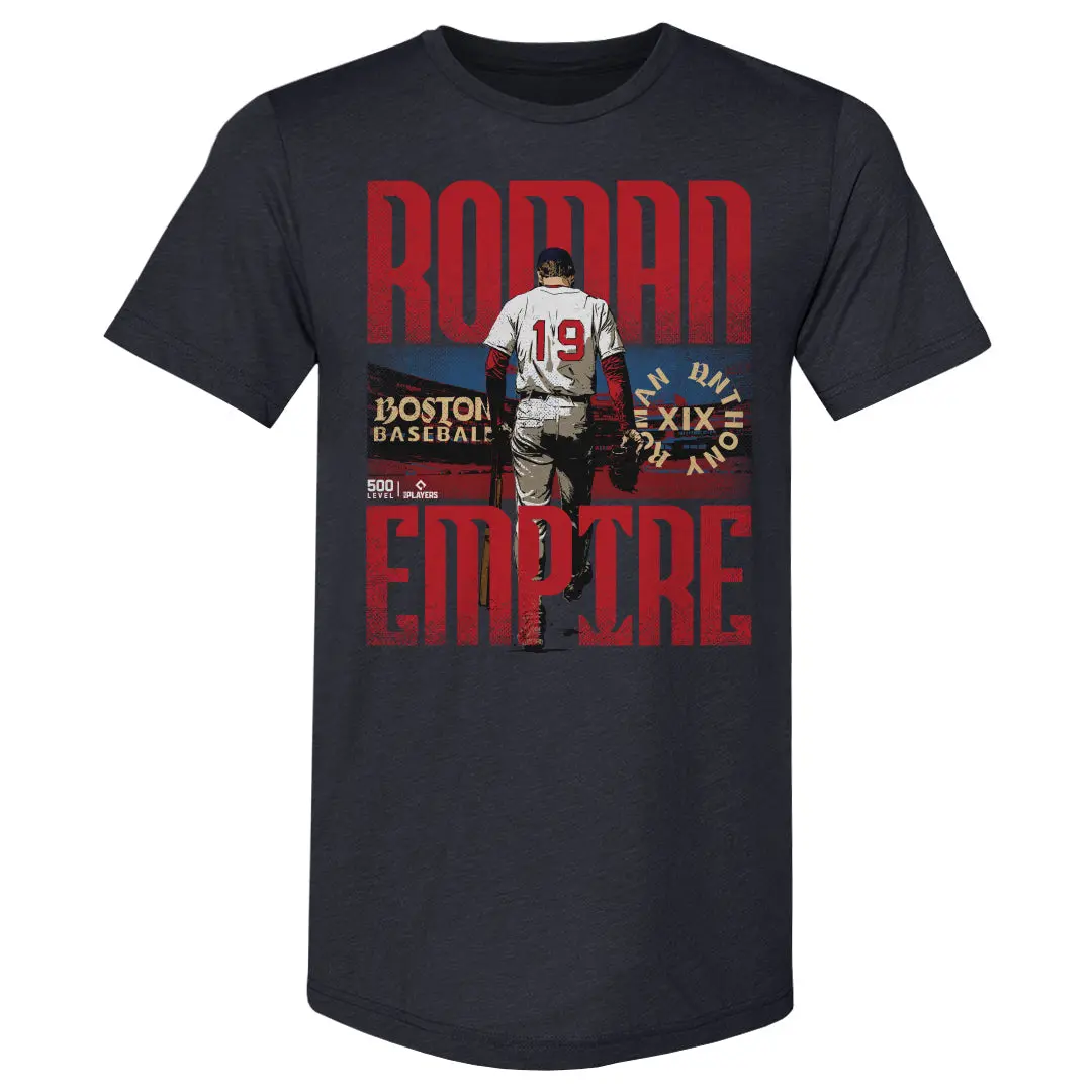 MLBPA Roman Anthony | Boston Roman Empire Stadium | Premium Tri-Blend Graphic T-shirt