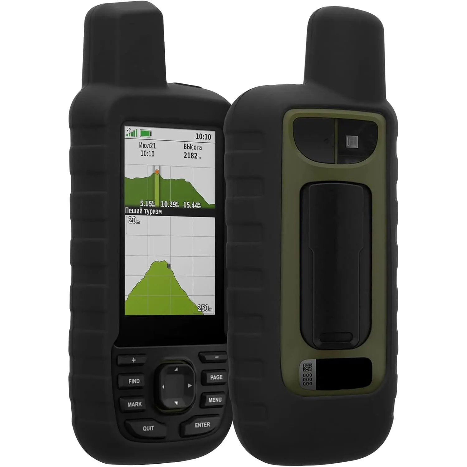 Case Compatible with  GPSMAP 66sr / GPSMAP 67 - GPS Handset Navigation System Soft   Protective Cover - Black