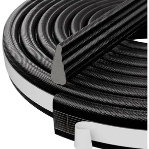 Weather Stripping Door Seal Strip, 196 inch Wedge-Shape Window  Seal Strip, Soundproofing, Winter Insulation Tape Strip for Frame, Noise Blocker, Door Gap Filler for Exterior
