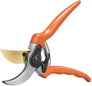VIVOSUN 8" Bypass Pruning Shears for Gardening, Heavy-Duty Garden Scissors, Ultra Sharp Pruners with 3/4 in. Cut Capacity, Garden Clippers for Pruning
