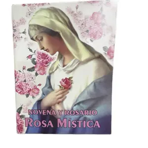 Mystic Rose Novena and Rosary Booklet Spanish Edition- Rosary Mistica Novena y Rosario
