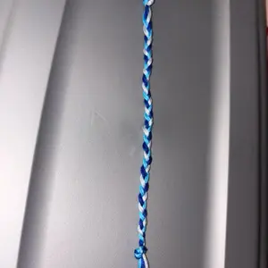3 color braid anklet