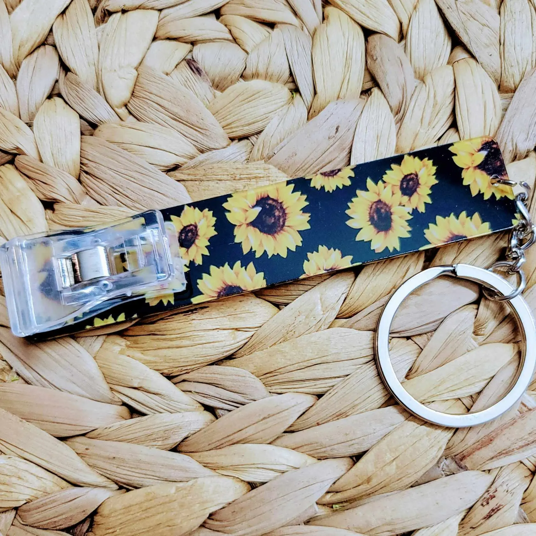 Black With Sunflowers