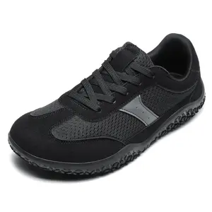 Meik Mangni Men Women Barefoot Shoes Wide Minimalist Comfortable Zero Drop Sole Sneakers Breathable Lightweight Non-Slip Walking Hiking Shoes