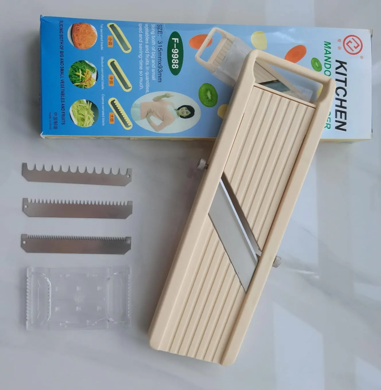 Handheld Mandoline Slicer for Kitchen, Mandoline Food Slicer for Kitchen, Japanese Style Mandoline Slicer, Mandolin,Vegetable Slicer, Carrot Slicer, Cucumber Slicer, Cabbage Slicer