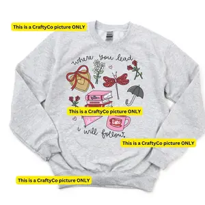 Gilmore where you lead with crewneck sweatshirt unisex hoodies women