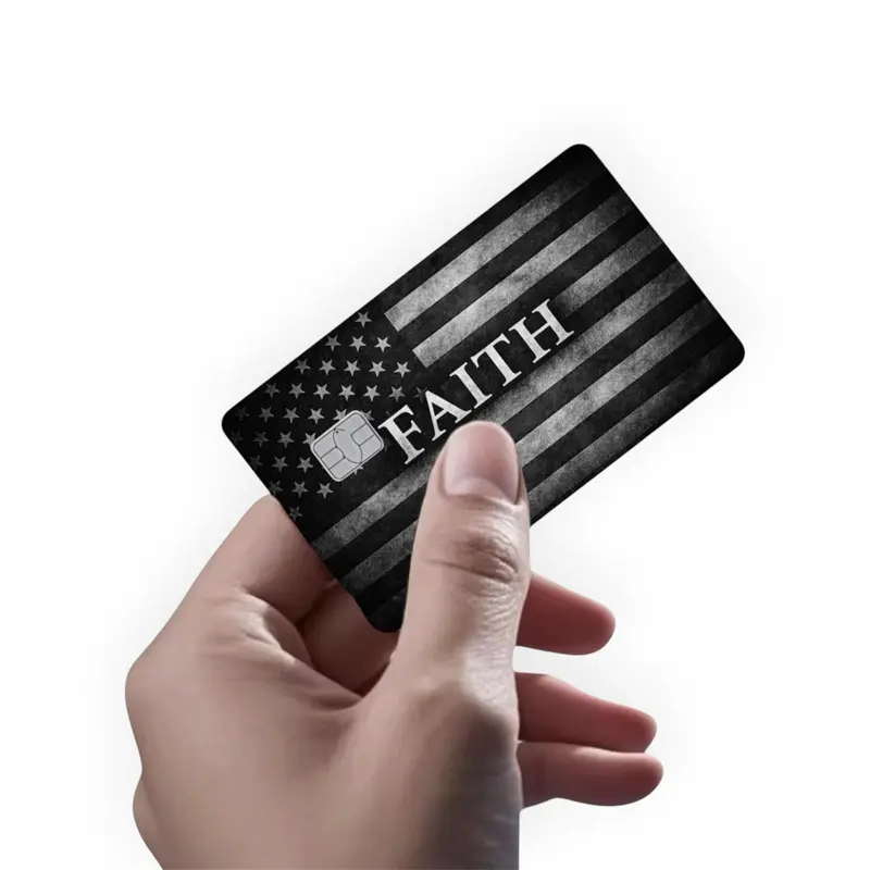 Inspirational Faith Credit Card Cover Premium Waterproof Vinyl Debit Card Skin