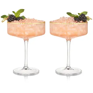 Viski Meridian Coupe Glasses