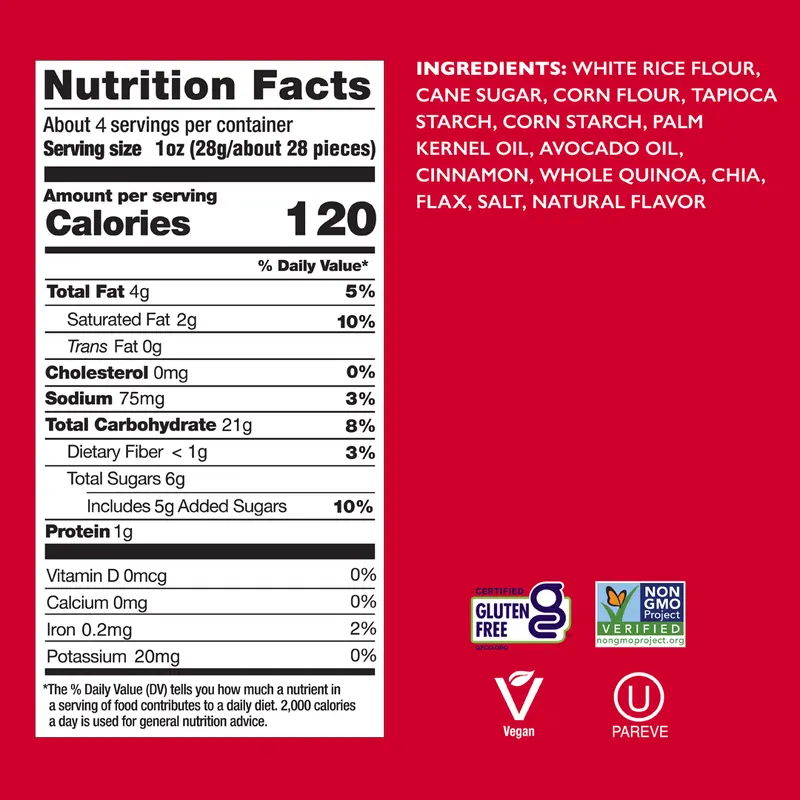 6 Pack - Drizzilicious Cinnamon Swirl Mini Rice Cakes 4oz 6 Pack - Drizzilicious Cinnamon Swirl Mini Rice Cakes 4oz
