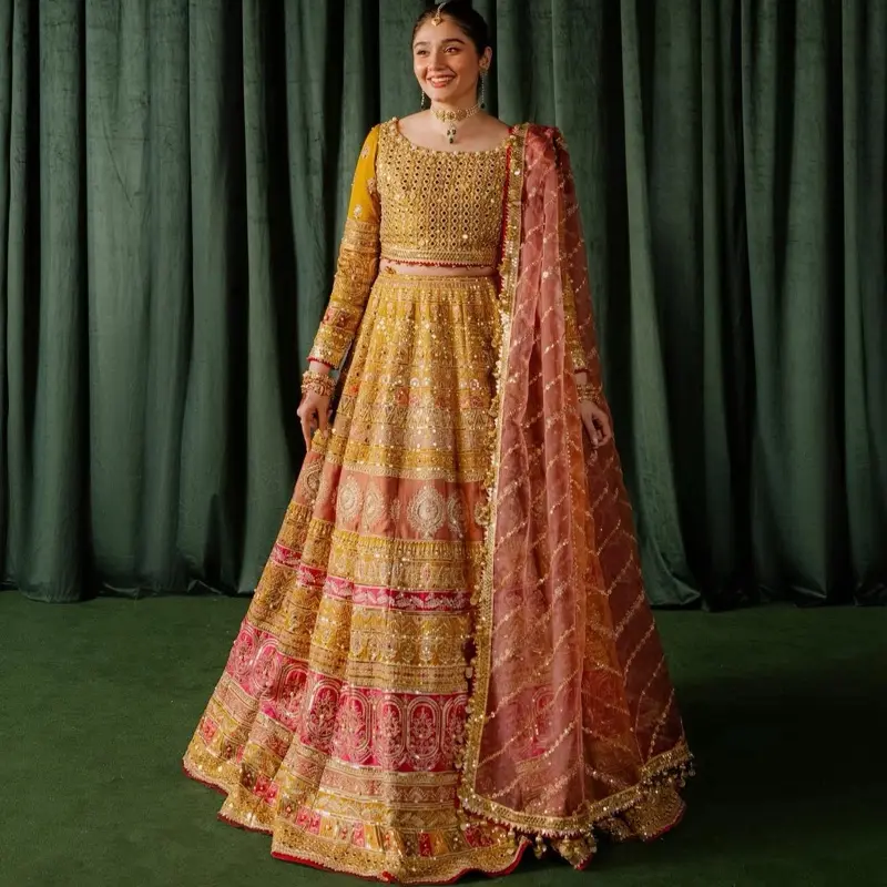 Mohsin Ranjha Lehanga choli