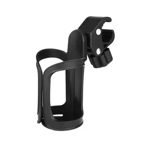 Universal Bike Cup Holder - 360 Degree Rotation for Bicycle, Stroller, Scooter, Walker, and Wheelchair - 1 Pack