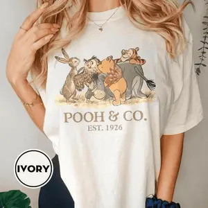Retro Winnie The Poh Shirt, Vintage Winnie Poosh and Friends Shirt, Classic Poh and CO Shirt, Winnie the Poh Shirt