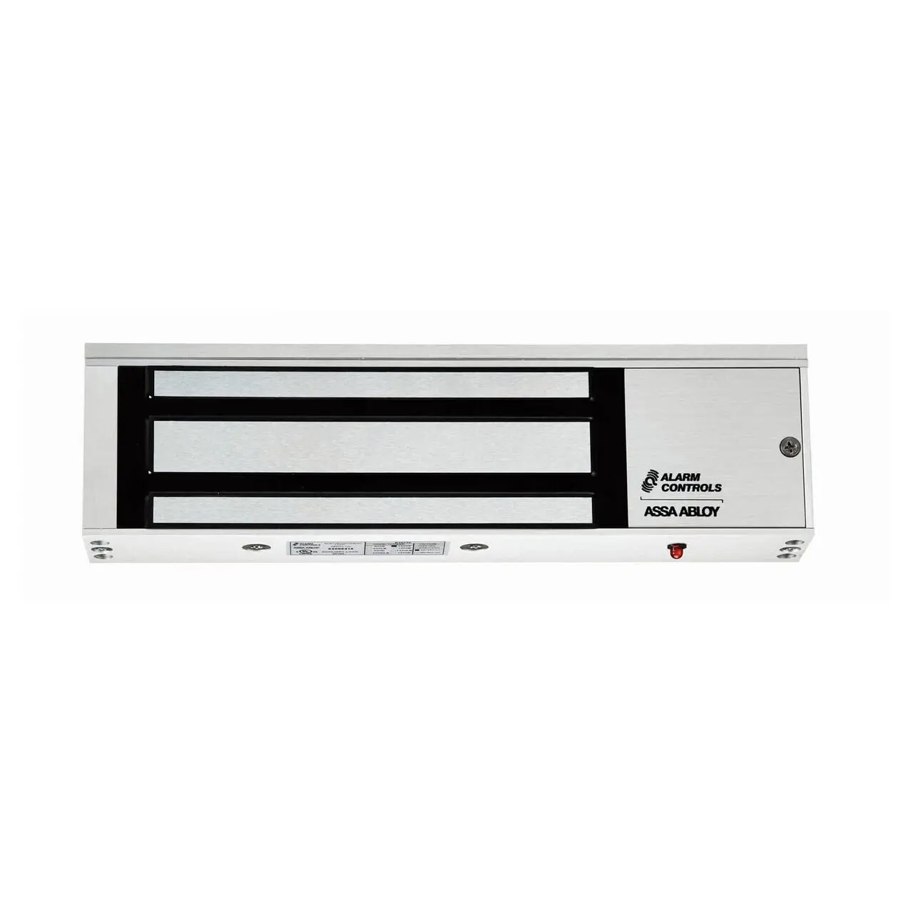 Alarm Controls 1200LB Single Door Electromagnetic Lock, 1200 lbs Holding Force, 12/24 VDC Voltage
