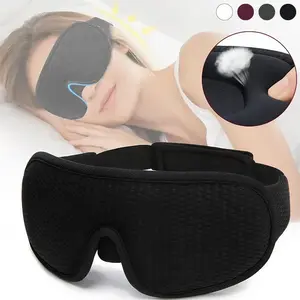 3D Sleep Eye Mask, Breathable Comfortable Sleep Eye Cover, Soft Eye Care Mask for Travel, Nap, Night Sleep, Yoga & Pilates Equipment, Sleeping Masks, Blackout Sleep Mask