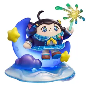 Eggman Party Blind Box Holiday Coastline Figurine Cute Blind Box Collectible Toy Birthday Gift