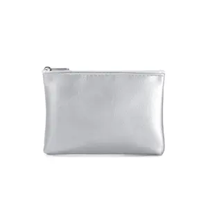 Soft Oil Wax PU Leather Coin Purse – Silky Mini Wallet for Women, Compact Zipper Pouch for Everyday Carry Slim Card