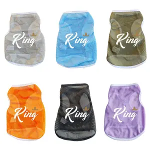 Breathable Mesh Dog Vest, Soft Comfortable Pet Clothes, Fashionable Pet Clothing for Small Dogs, Dog & Cat Clothing Supplies