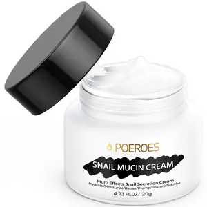POEROES Ultra Moisturizing Snail Mucin 99.3% Moisturizing Gel for Dry & Sensitive Skin - 120g /4.23oz Cleansing Skin Care, Facial Lotion Moisturizer Comfort