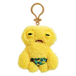 Fugglers 5-Inch Plush Clip-On | Squidge - Yellow