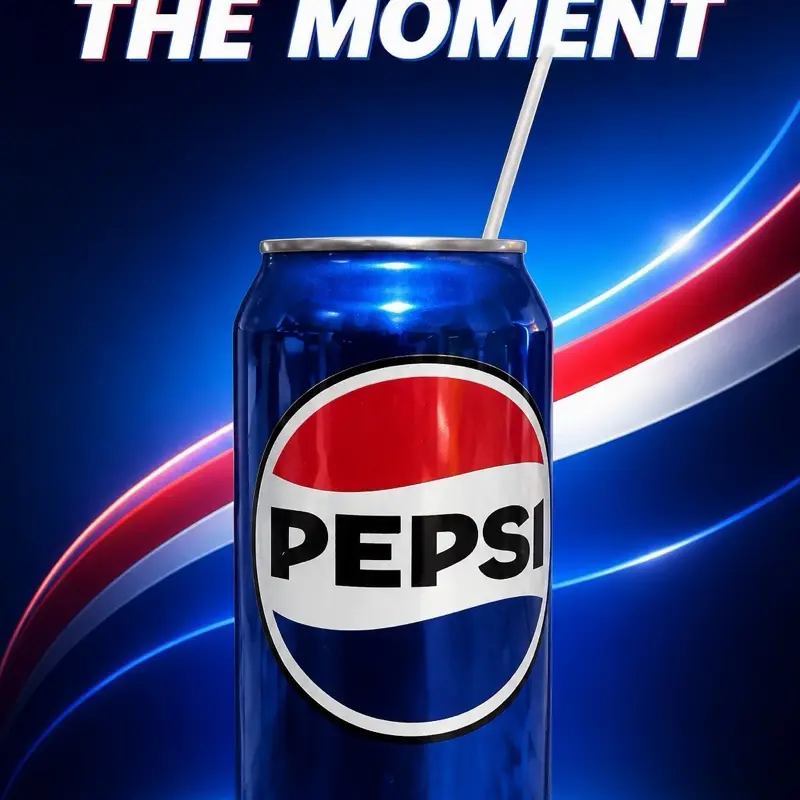 Pepsi candle