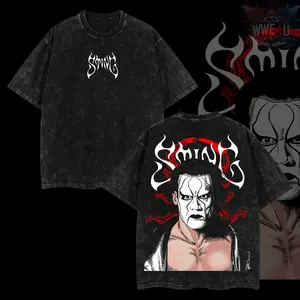 WWELife4U Retro Vintage Sting T-Shirt 100% Premium Cotton S-5XL American-Made Soft Relaxed Fit Pre-Washed Classic Look