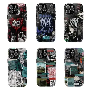Pierce The Veil Phone Case, Music Case Cover For iPhone 17, 16, 15 And Samsung S26