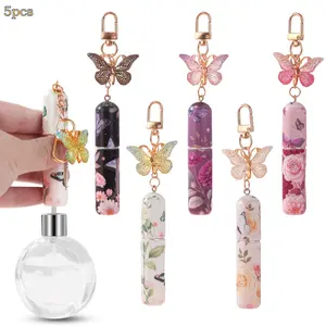 Fairy Butterfly Perfume Refill Bottle Portable Mini Travel Scent Dispenser