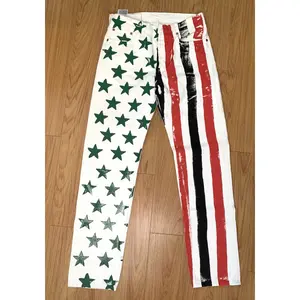 Denim Tears X CPFM Levi's '4th Of July' White Denim Jeans 32