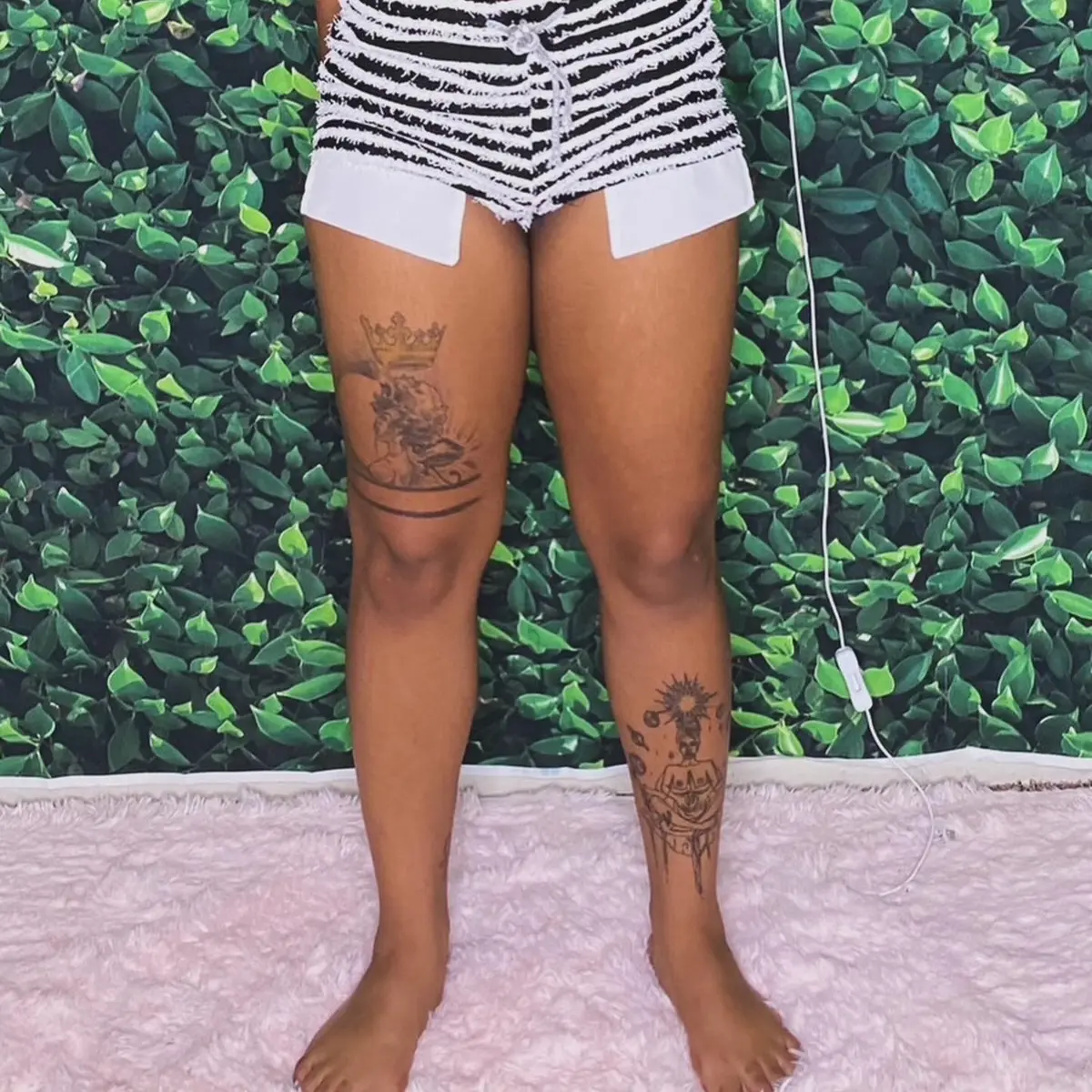 Women’s fuzzy shorts
