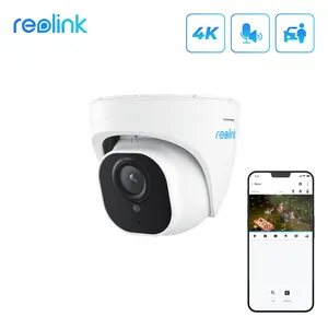 Reolink RLC-520A 5MP PoE IP Camera with Smart Person/Vehicle Detection, Built-in Microphone Audio Recording IP66 Weatherproof for Outdoor Security