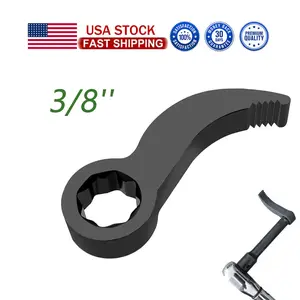 SJPACK Crowbar Adapter Head Tool - Adjustable Angle Pry Bar, Fits 3/8" Ratchet US, Ideal for Various Applications