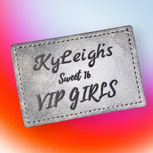 Custom iron on patch