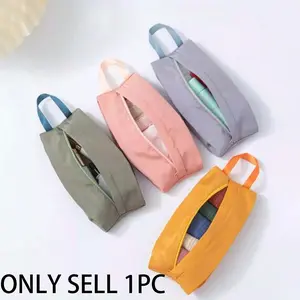 Travel Storage Bag, Portable Handheld Waterproof Organizer for Luggage, Underwear, Cosmetics, Clothes, Portable Travel Accessories, Travel Essentials Carryall, 1pc Convenient Travel Essential