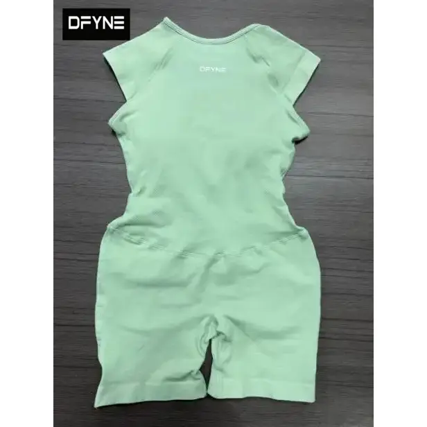 DFYNE jumpsuit Workout Romper |   Yoga Jumpsuit for Women |   Sculpting One Piece Activewear |   Stretch Fitness Gym Outfit |   Waist Shaping Sports Romper for Yoga, Pilates, Running & Daily Wear ultra violet | coral | peach sorbet | palm green