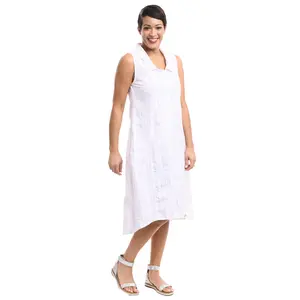 Sicily Womens Dress in Franklin Stripe