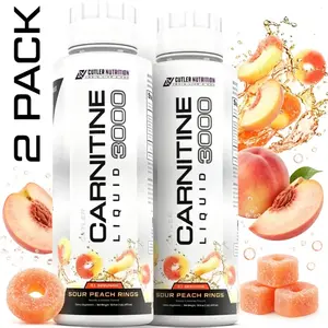 Cutler Nutrition 2-Pack L-Carnitine 3000 Liquid Supplement