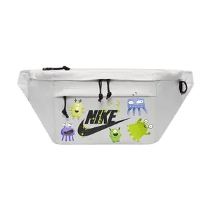 Nike Air Force 1 Wild Monster Party Fabric Crossbody Bag for Men and Women in White