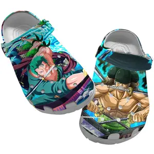 Chuiwa Roronoa Zoro OP Anime Crocband Clogs Shoes Comfortable For Men Women