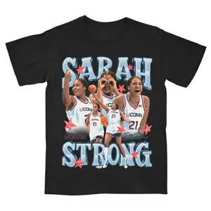 Saraah Strong Women Basketball Shirt, Huskie's WBB Graphic Tee, Unisex Fit for Men and Women