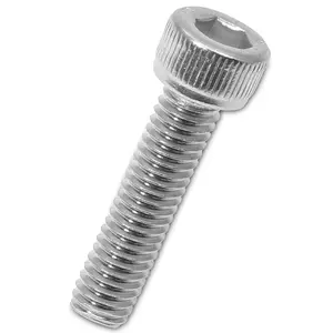 25 count M6-1.0 x 30mm Socket  Cap Screws , 304 Stainless Steel Machine Thread Bolt, Full Thread Bright Finish Screw