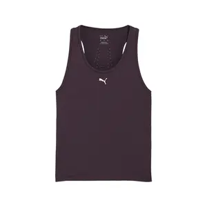 PUMA Womens Run Cloudspun Scoop Neck Athletic Tank  Casual Breathable - Purple